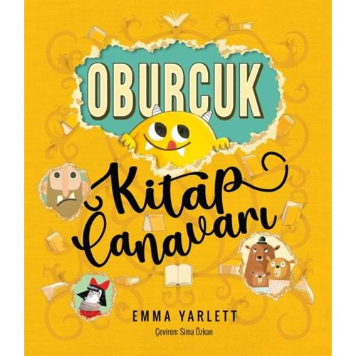 OBURCUK KİTAP CANAVARI-EMMA YARLETT-SİNCAP KİTAP