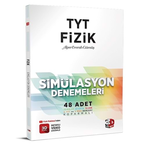 ÇÖZÜM 3D TYT FİZİK SİMÜLASYON DENEMELERİ-2024