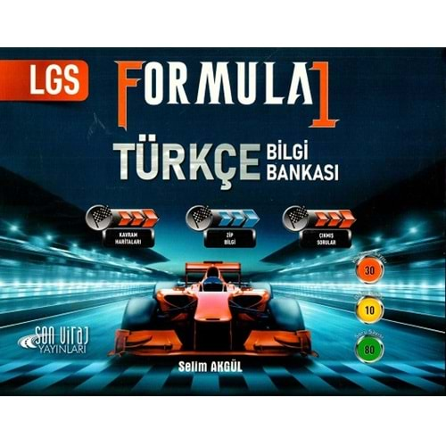 SON VİRAJ 8.SINIF LGS TÜRKÇE FORMULA 1 BİLGİ BANKASI