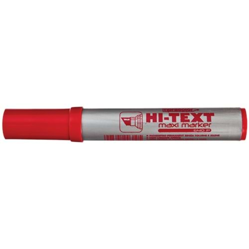 HI-TEXT MAXİ MARKER KIRMIZI KALEM