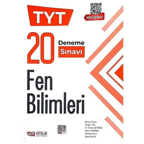 NİTELİK TYT FEN BİLİMLERİ VİDEO ÇÖZÜMLÜ 20 DENEME SINAVI