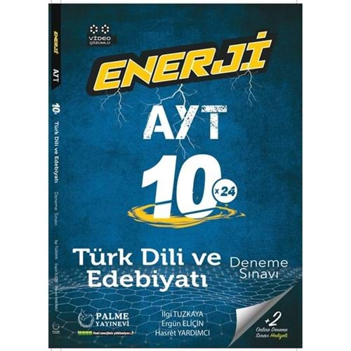 PALME AYT ENERJİ TÜRK DİLİ VE EDEBİYATI 10*24 DENEME SINAVI