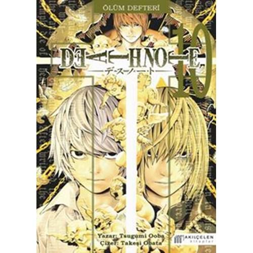 DEATH NOTE-ÖLÜM DEFTERİ 10-TSUGUMİ OOBA-AKILÇELEN KİTAPLAR