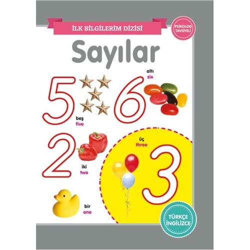 SAYILAR İLK BİLGİLERİM DİZİSİ-0-6 YAŞ YAYINLARI