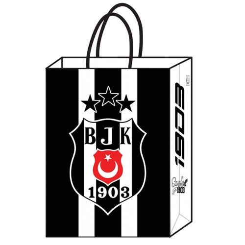 BALONEVİ BEŞİKTAŞ KRAFT HEDİYE ÇANTASI-18*8*24 CM-3110