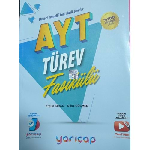 YARIÇAP AYT TÜREV FASİKÜLÜ-2022