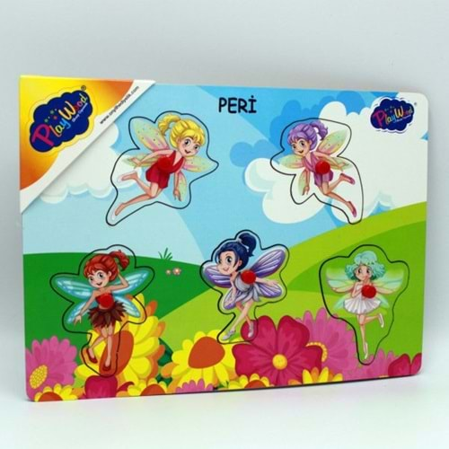 ONYIL OYUNCAK AHŞAP EĞİTİCİ TUTMALI PUZZLE PERİ-ONY-159/160