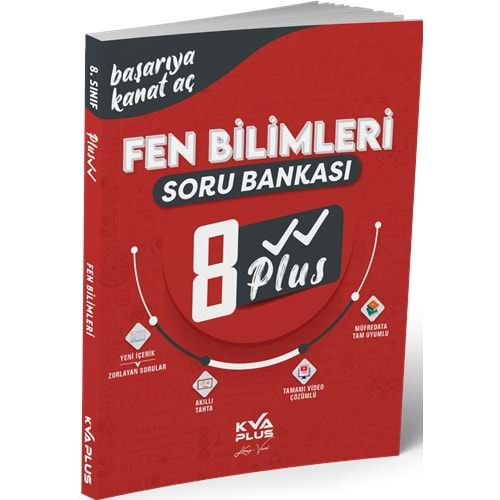 KORAY VAROL 8.SINIF PLUS SERİSİ FEN BİLİMLERİ SORU BANKASI