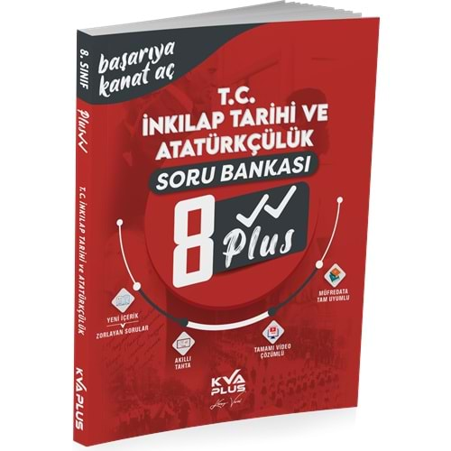 KORAY VAROL 8.SINIF PLUS SERİSİ T.C.İNKILAP TARİHİ VE ATATÜRKÇÜLÜK SORU BANKASI