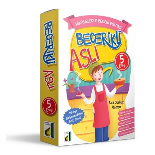 BECERİKLİ ASLI SERİSİ 5 KİTAP TAKIM-SARA GÜRBÜZ ÖZEREN-DAMLA YAYINEVİ