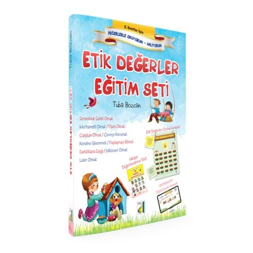 DAMLA 2.SINIF ETİK DEĞERLER EĞİTİM SETİ 10 KİTAP TAKIM-TUBA BOZCAN