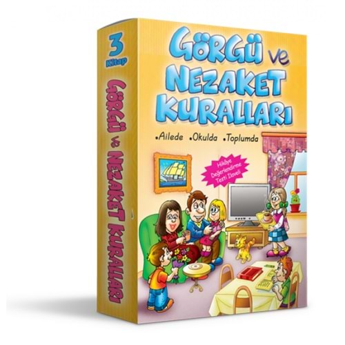 GÖRGÜ VE NEZAKET KURALLARI (3 KİTAP+HDS)-NEHİR AYDIN GÖKDUMAN-DAMLA YAYINEVİ