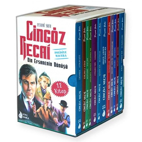 CİNGÖZ RECAİ BİR EFSANENİN DÖNÜŞÜ 12 KİTAP TAKIM-PEYAMİ SAFA-GENÇ DAMLA YAYINEVİ