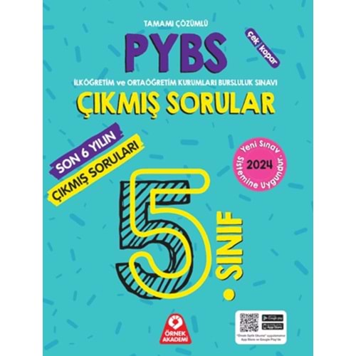 ÖRNEK AKADEMİ 5.SINIF PYBS SON 6 YILIN ÇIKMIŞ SORULARI-2024