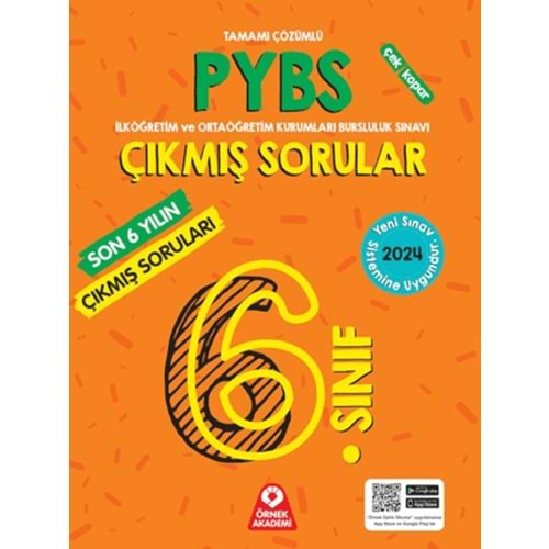 ÖRNEK AKADEMİ 6.SINIF PYBS SON 6 YILIN ÇIKMIŞ SORULARI-2024