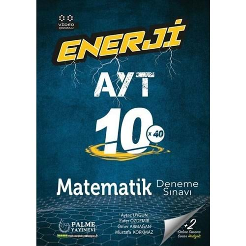 PALME AYT MATEMATİK ENERJİ 10X40 DENEME SINAVI