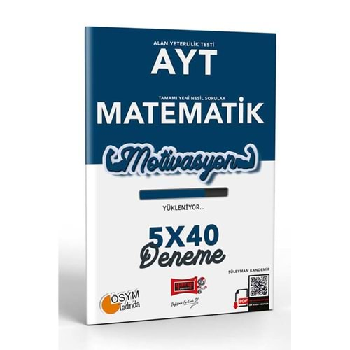 YARGI AYT MATEMATİK MOTİVASYON 5X40 DENEME-2022