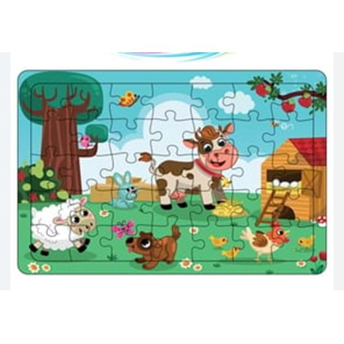 INN DESİGN 35 PARÇA AHŞAP PUZZLE-INN-PN-1001