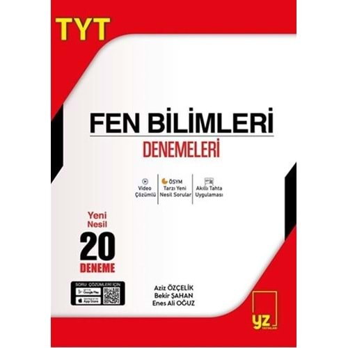 YZ TYT FEN BİLİMLERİ YENİ NESİL 20 DENEME SINAVI