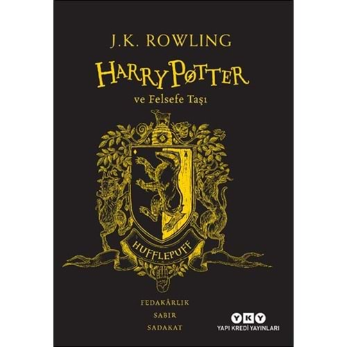 HARRY POTTER VE FELSEFE TAŞI 20.YIL HUFFLEPUFF ÖZEL BASKISI-J. K. ROWLING-YAPI KREDİ YAYINLARI