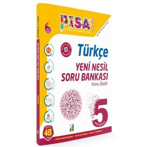 DAMLA PİSA 5.SINIF TÜRKÇE KONU ÖZETLİ YENİ NESİL SORU BANKASI