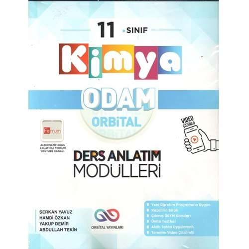 ORBİTAL 11.SINIF KİMYA DERS ANLATIM MODÜLLERİ-2025