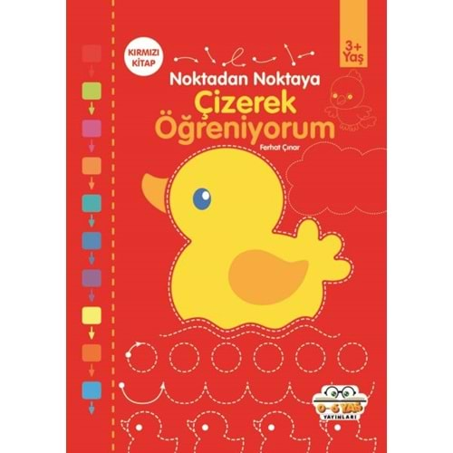 NOKTADAN NOKTAYA ÇİZEREK ÖĞRENİYORUM KIRMIZI KİTAP-0-6 YAŞ YAYINLARI