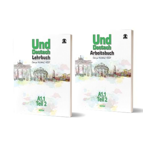 KURMAY 10 ALMANCA UND DEUTSCH A1.1 TEIL 2 (LEHRBUCH+ARBEITSBUCH)