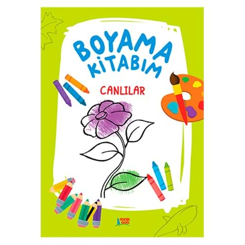 BOYAMA KİTABIM CANLILAR MİNİK ADA YAY