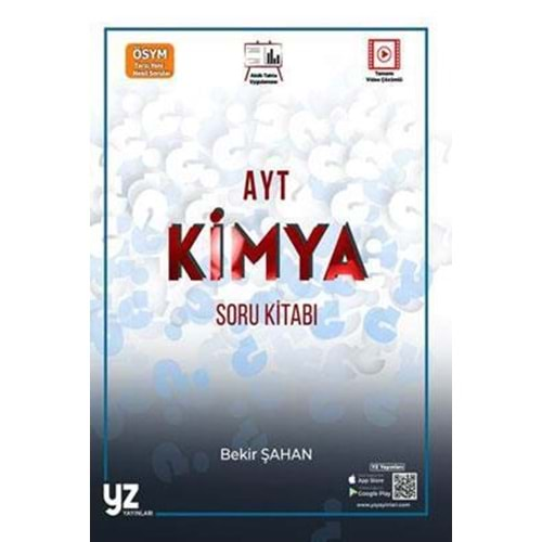 YZ AYT KİMYA SORU KİTABI