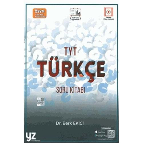 YZ TYT TÜRKÇE SORU KİTABI