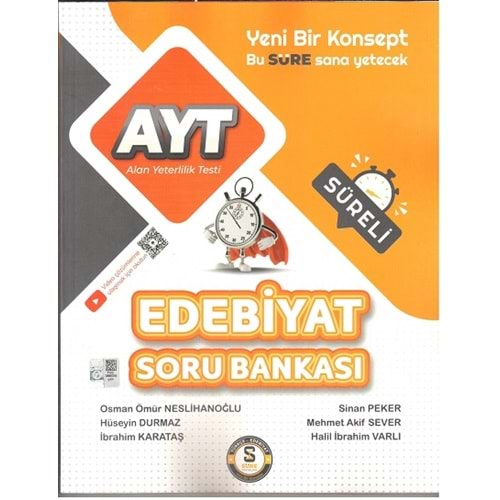 SÜRE YAYINLARI AYT EDEBİYAT SÜRELİ SORU BANKASI-2025