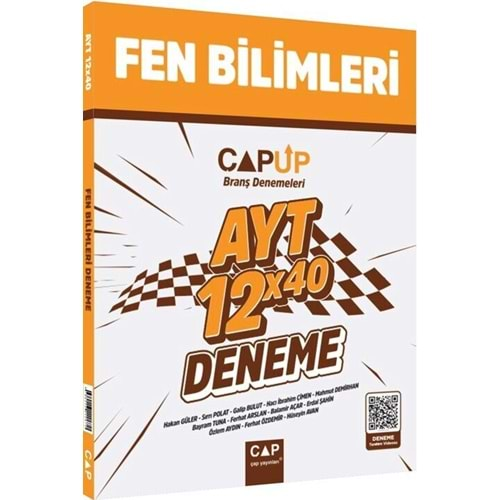 ÇAP AYT FEN BİLİMLERİ 12*40 UP DENEME-2025