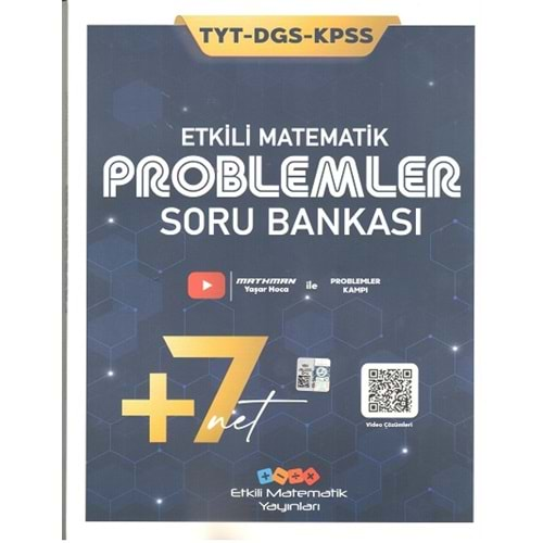 ETKİLİ MATEMATİK TYT-DGS-KPSS PROBLEMLER SORU BANKASI-2024