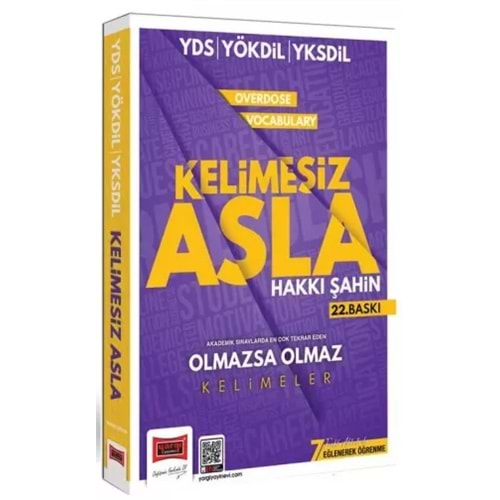 YARGI YDS/YÖKDİL/YKSDİL OVERDOSE VOCABULARY KELİMESİZ ASLA