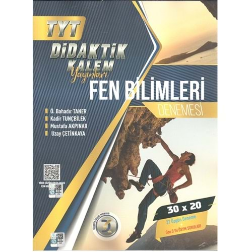 DİDAKTİK KALEM TYT FEN BİLİMLERİ DENEMESİ-2024