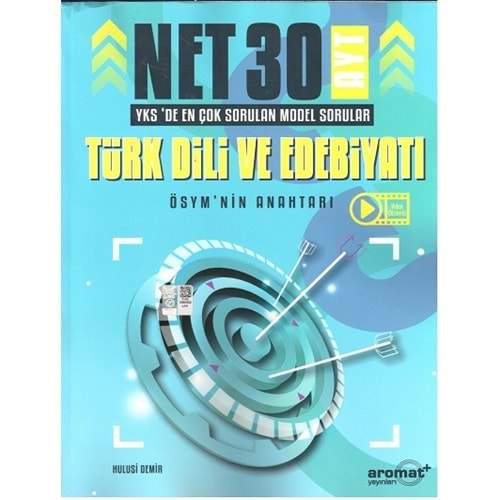 AROMAT AYT TÜRK DİLİ VE EDEBİYATI 30 NET MODEL SORULAR SORU BANKASI-2024