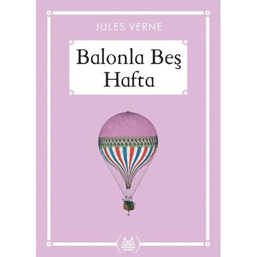 BALONLA BEŞ HAFTA GÖKKUŞAĞI CEP KİTAP DİZİSİ-JULES VERNE-ARKADAŞ YAYINLARI