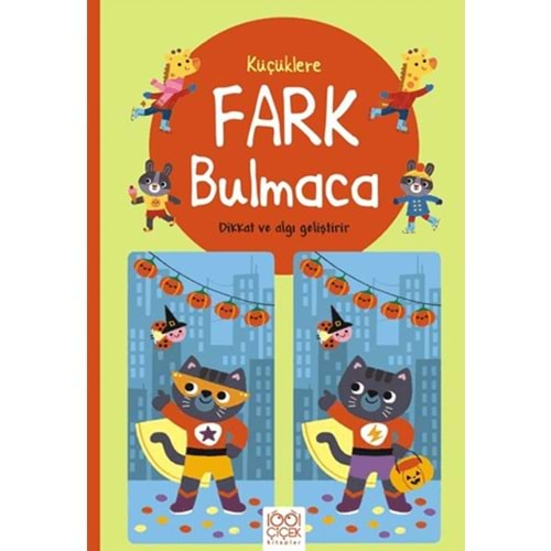 KÜÇÜKLERE FARK BULMACA-MATTHEW OLDHAM-1001 ÇİÇEK KİTAPLAR