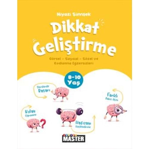 OKYANUS 8-10 YAŞ JUNİOR MASTER DİKKAT GELİŞTİRME EGZERSİZLERİ