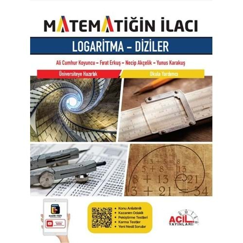 ACİL MATEMATİĞİN İLACI TYT ACİL MATEMATİK LOGARİTMA-DİZİLER-2025