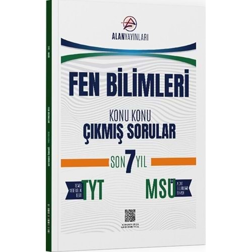 ALAN TYT-MSÜ FEN BİLİMLERİ KONU KONU ÇIKMIŞ SORULAR SON 7 YIL-2025