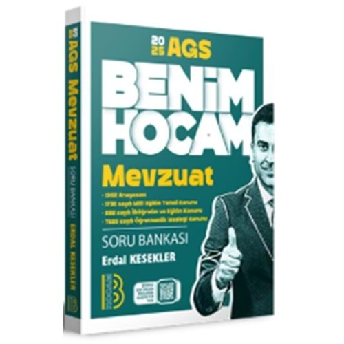 BENİM HOCAM AGS 2025 MEVZUAT SORU BANKASI