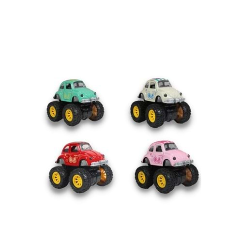 EKİNCİ TOYS E TOYS DİE CAST BÜYÜK TEKERLEKLİ 4X4 SÜRTMELİ ARABA-EKN-324