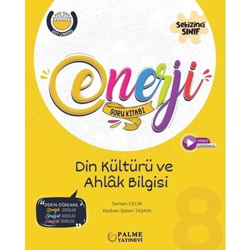 PALME 8.SINIF ENERJİ DİN KÜLTÜRÜ VE AHLAK BİLGİSİ SORU KİTABI