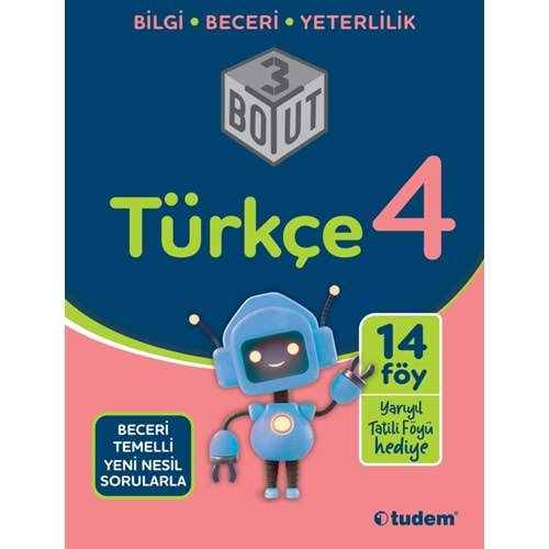 TUDEM 4.SINIF TÜRKÇE 3 BOYUT 14 FÖY