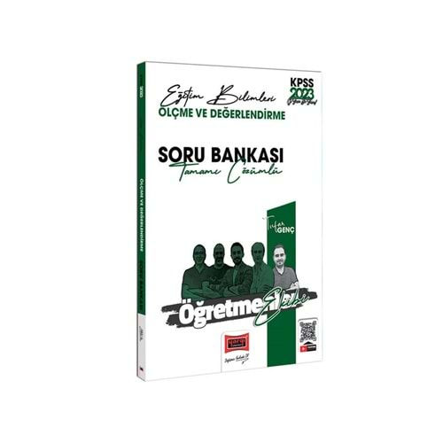 YARGI KPSS 2023 EĞİTİM BİLİMLERİ ÖĞRETMENLER EKİBİ ÖLÇME VE DEĞERLENDİRME TAMAMI ÇÖZÜMLÜ SORU BANKASI