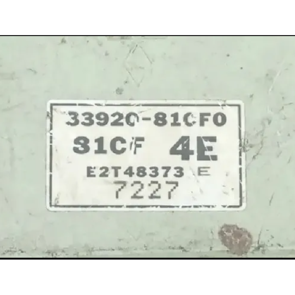 Suzuki Samurai 1.3 98-01 Motor Ana Beyin