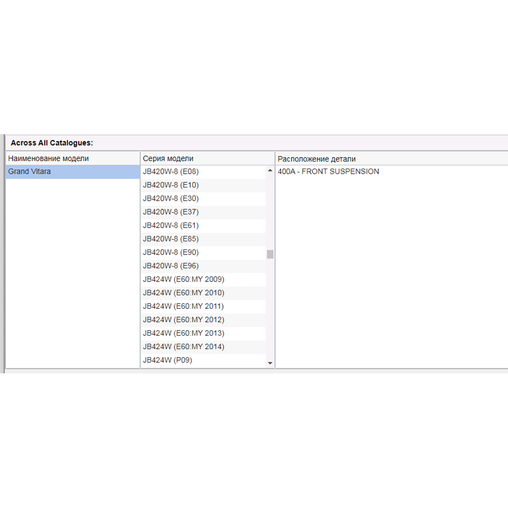 Suzuki Grand Vitara 06-14 Ön Teker Aks Taşıyıcı Sol