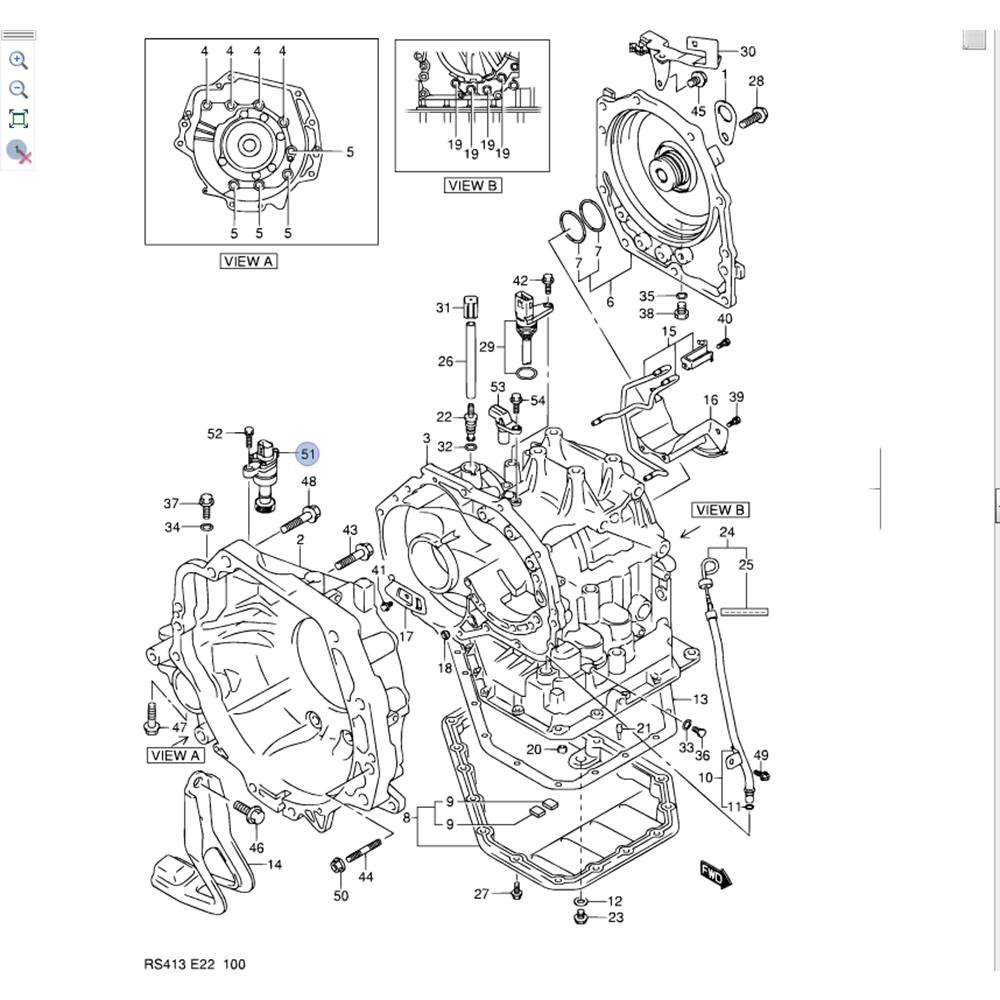 Suzuki Swift Laina Otomatik Şanzıman HIZ GÖSTERGESİ DİŞLİ